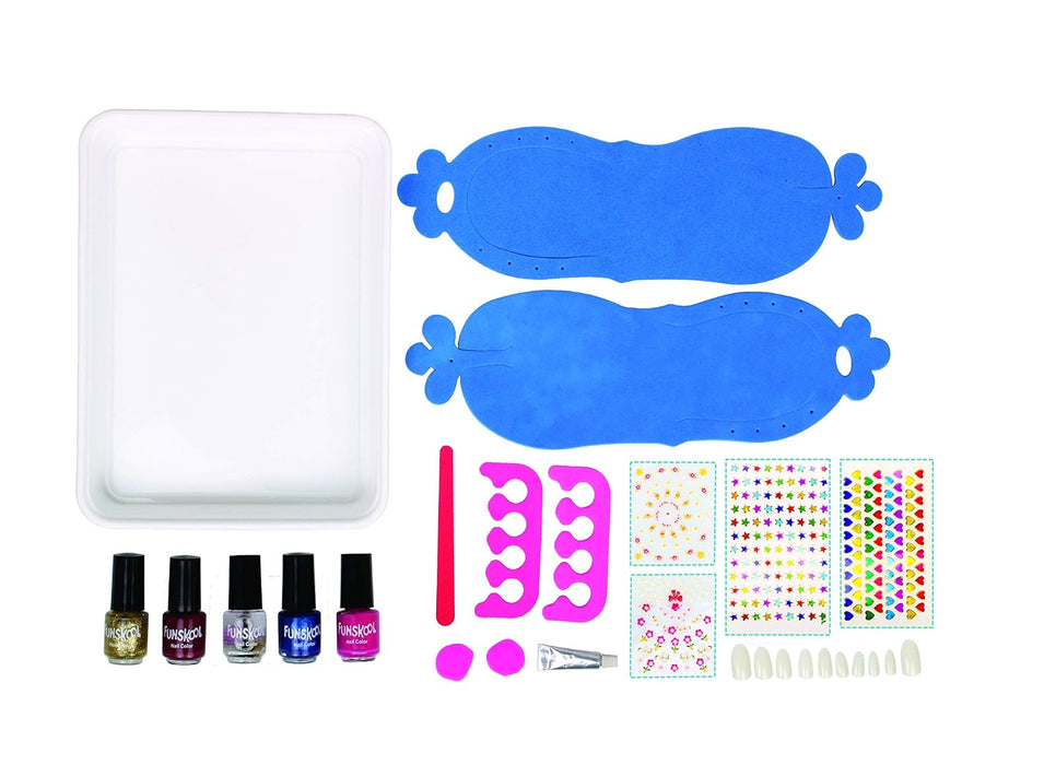 Funskool Style and Spa Kit, Pamper Your Nails, 7 Years +