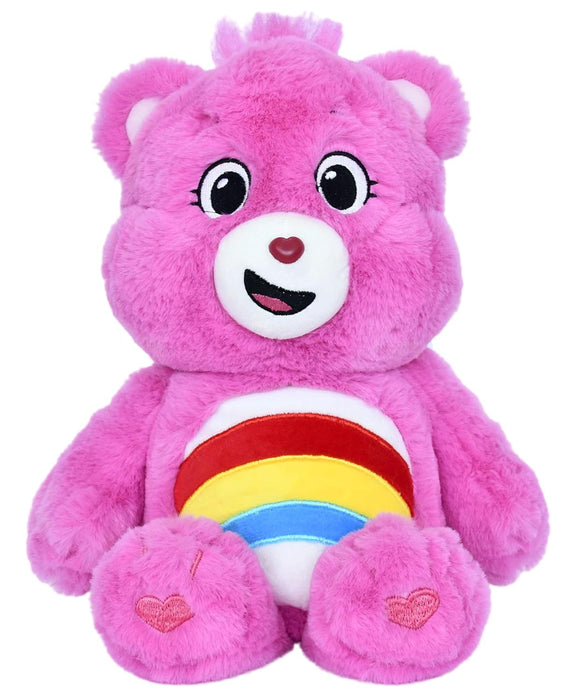 Mirada Care Bears Cheer Bear - Pink Plushie Perfect Stuffed Animal