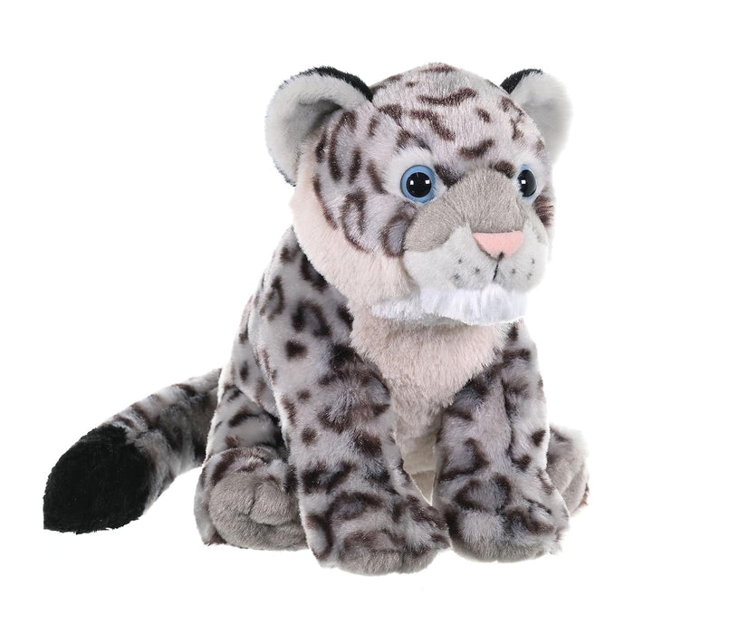 Wild Republic Snow Leopard cub (12 Inches, Multicolour)