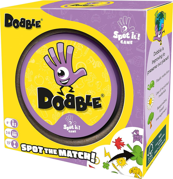 Funskool Games- Dobble, Strategy Game,Family Card Game, 2-8 Player Game, for 6 Years and Above, Teen, Multicolor