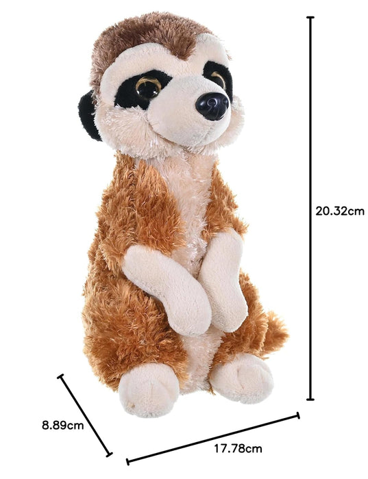 WILD REPUBLIC Cuddlekins Mini, Meerkat, Stuffed Animal