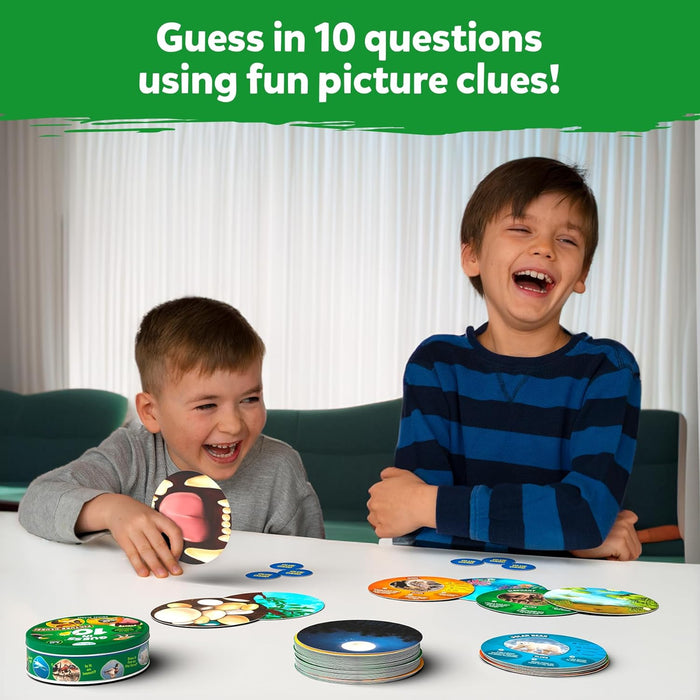 Skillmatics Card Game - Guess in 10 Picture Clues Animal Planet, Perfect for Boys, Girls, Kids, and Families Who Love, Educational Games, Board Games, Gifts for Ages 6, 7, 8, 9 and Up