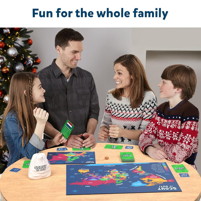 Skillmatics Board Game - Scout It Out, Guessing & Trivia Game for Families, Educational Toys, Card Games for Kids, Teens and Adults, Gifts for Boys and Girls Ages 7, 8, 9 and Up