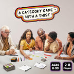 Skillmatics Card Game - First to 5, Quick Category Game with a Twist, Family & Party Game, Gifts for Kids, Teens, Adults Ages 8, 9, 10 & Up, 2-8 Players