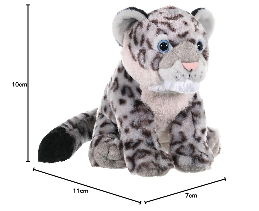 Wild Republic Snow Leopard cub (12 Inches, Multicolour)