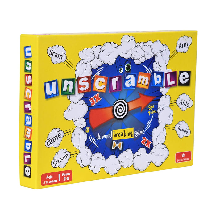 Folks Work Unscramble Board Game