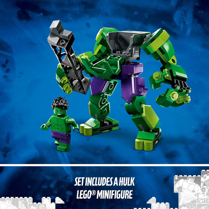 LEGO Marvel Hulk Mech Armour 76241 Building Toy Set (138 Pieces),Multicolor