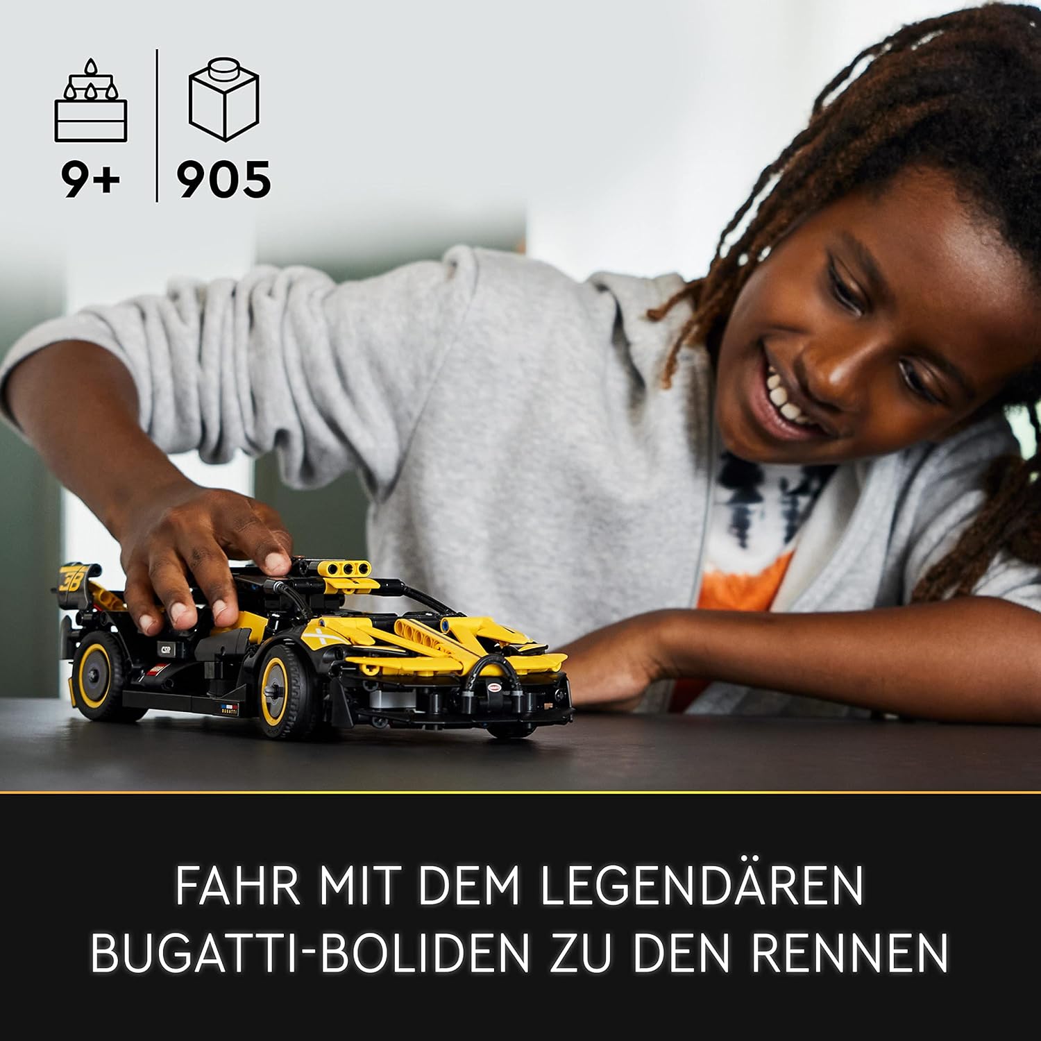 LEGO Technic Bugatti Bolide 42151 Building Toy Set for Kids Aged 9+