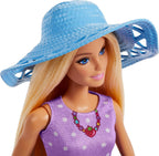 Barbie Family & Friends Dolls & Accessories Playset, Picnic-Themed Playset with Fashion & Small Dolls, Plus 9 Pieces Including Food