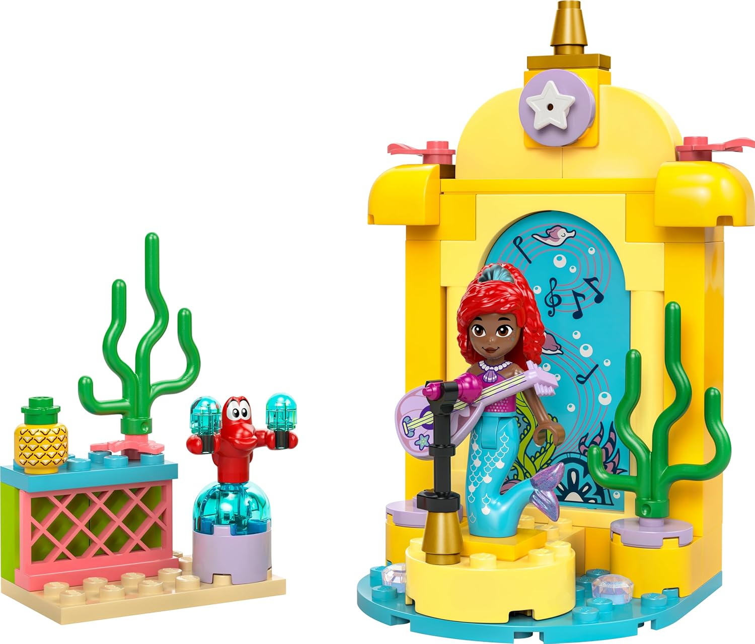LEGO ǀ Disney Princess Ariel’s Music Stage 43235 Building Blocks Toys for 4+ Gift for Boys and Girls