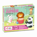Chalk and Chuckles A Day in The Jungle, Fun Animal Bingo Board Game for Kids Age 4-7, Gift for Boys and Girls 5+ Years