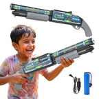 Mirana Hydro Blaster - Electronic Water Toy Gun for Kids - Powerful Spray, Easy Refill & Rechargeable Battery - 2 Trigger Modes