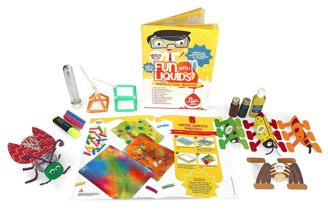 Genius Box Educational Toy for 5 Years and Up: Ultimate Science Lab DIY, Activity Kit, Learning Kit, Educational Kit, STEM Toy 100 Activity Kit