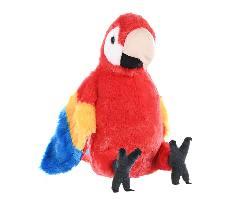 Wild Republic Ck Macaw Scarlet, Red (12-inch)