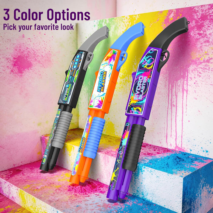 Mirana Hydro Blaster - Electronic Water Toy Gun for Kids - Powerful Spray, Easy Refill & Rechargeable Battery - 2 Trigger Modes