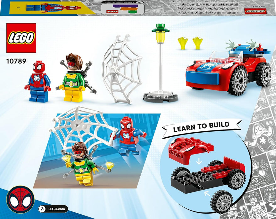 LEGO Marvel Spider-Man's Car&Doc Ock 10789 Building Toy Set (48 Pieces),Multi