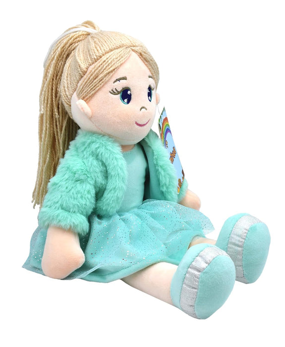 Mirada Cute Huggable Bella Gudiya/Doll Soft Toy for Girls/Kids | Cuddle Companion | Washable and Super Soft Fabric Body