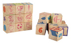 Giggles Funskool - Info Cubes, Educational Learning Blocks, Blocks For Kids, Teaches Alphabet,Numbers,Colour Shapes & Picture Puzzle, Preschool Toys, Multicolor, 26 Pieces, 3 Years & Above