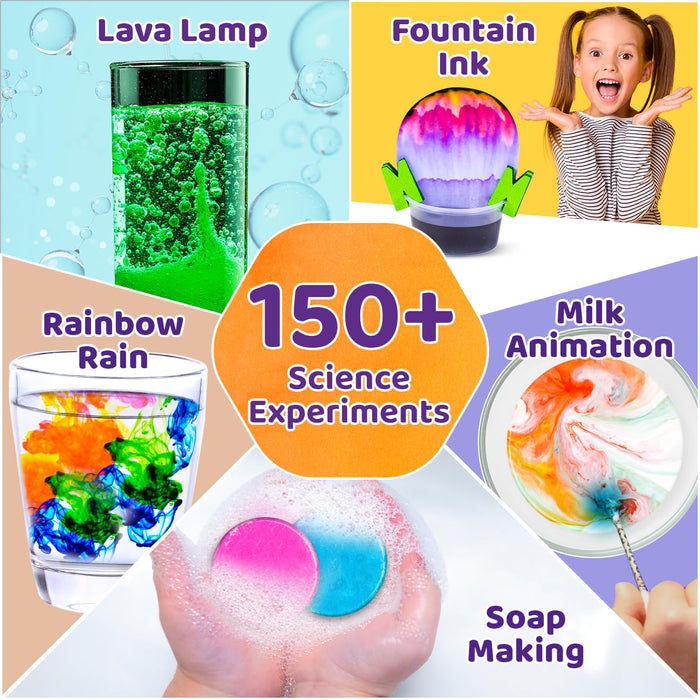 Smartivity Mega Science Kit 150+ Science Experiment Kit for Kids 6 to 14 Years Old | Birthday Gifts for Boys & Girls | STEM Educational Toy for Kids 6,7,8,9,10,11,12,13,14 Years Old Kids