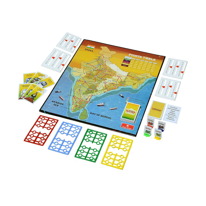 FOLKS WORK Route Board Game (Multicolor)