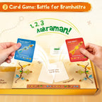 Imagimake Mapology Tales of Ramayana | 3-in-1 Fun Family Board Game | Magnetic Path Puzzle | Ramayana Storybook | Trump Cards| Gifts for Kids Age 8+