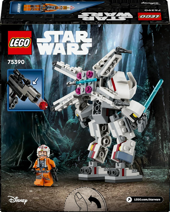 LEGO Star Wars Luke Skywalker X-Wing Mech Set 75390 Building Blocks Toys for 6+ Gift for Boys and Girls