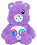 Mirada Care Bears Share Bear - Purple Plushie Perfect Stuffed Animal Super Soft and Cuddly – Good for Girls and Boys, Collectors - 35cm