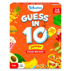 Skillmatics Card Game - Guess in 10 Junior Food We Eat for Kids, Boys, Girls, and Families Who Love Board Games and Educational Toys, Travel Friendly, Gifts for Ages 3, 4, 5, 6