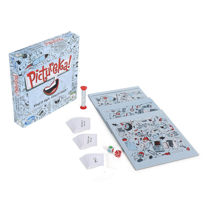 Hasbro Gaming Pictureka! Board Game, Fun Board Game for Family and Kids, for Ages 6+, Indoor Classic Board Games & puzzels, Game for 2 or More Players