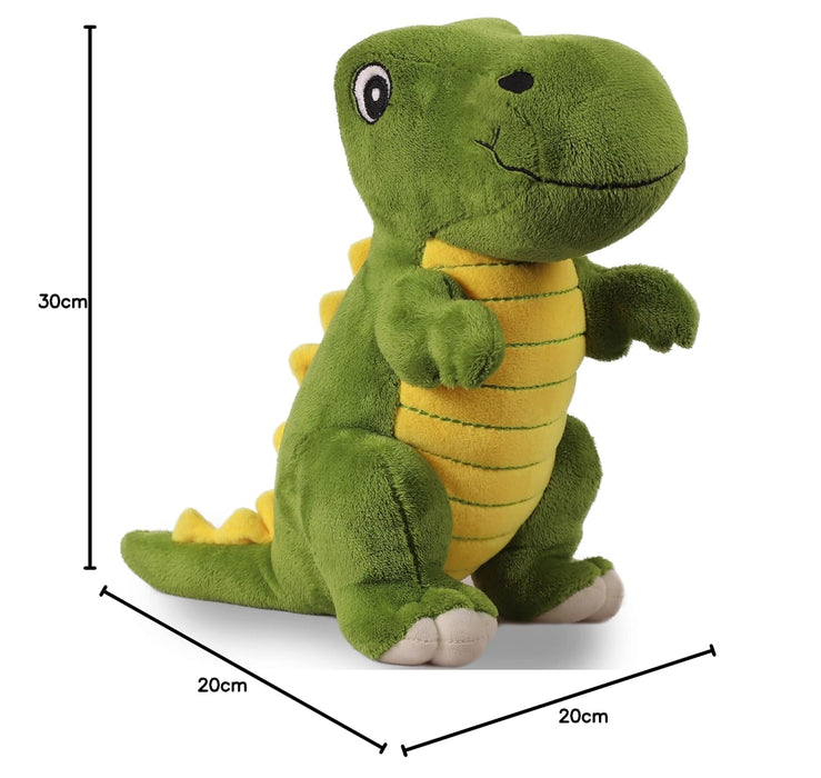 Mirada Super Soft Standing Green and Yellow Dinosaur Soft Toy for Boys/Kids/Girls