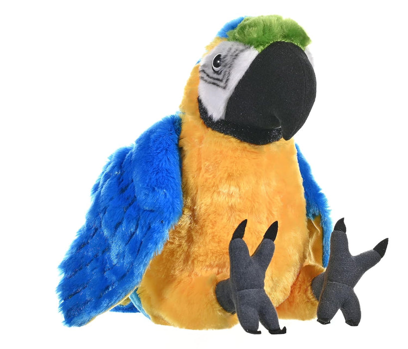 Wild Republic Plush Ck Macaw Parrot, Yellow (12-Inch)