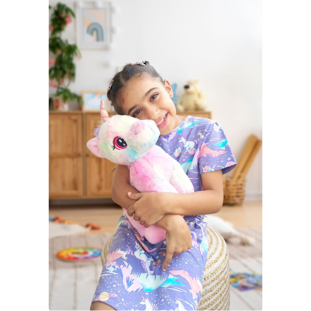 Mirada Unicorn Toy - Light Multi – 40cm