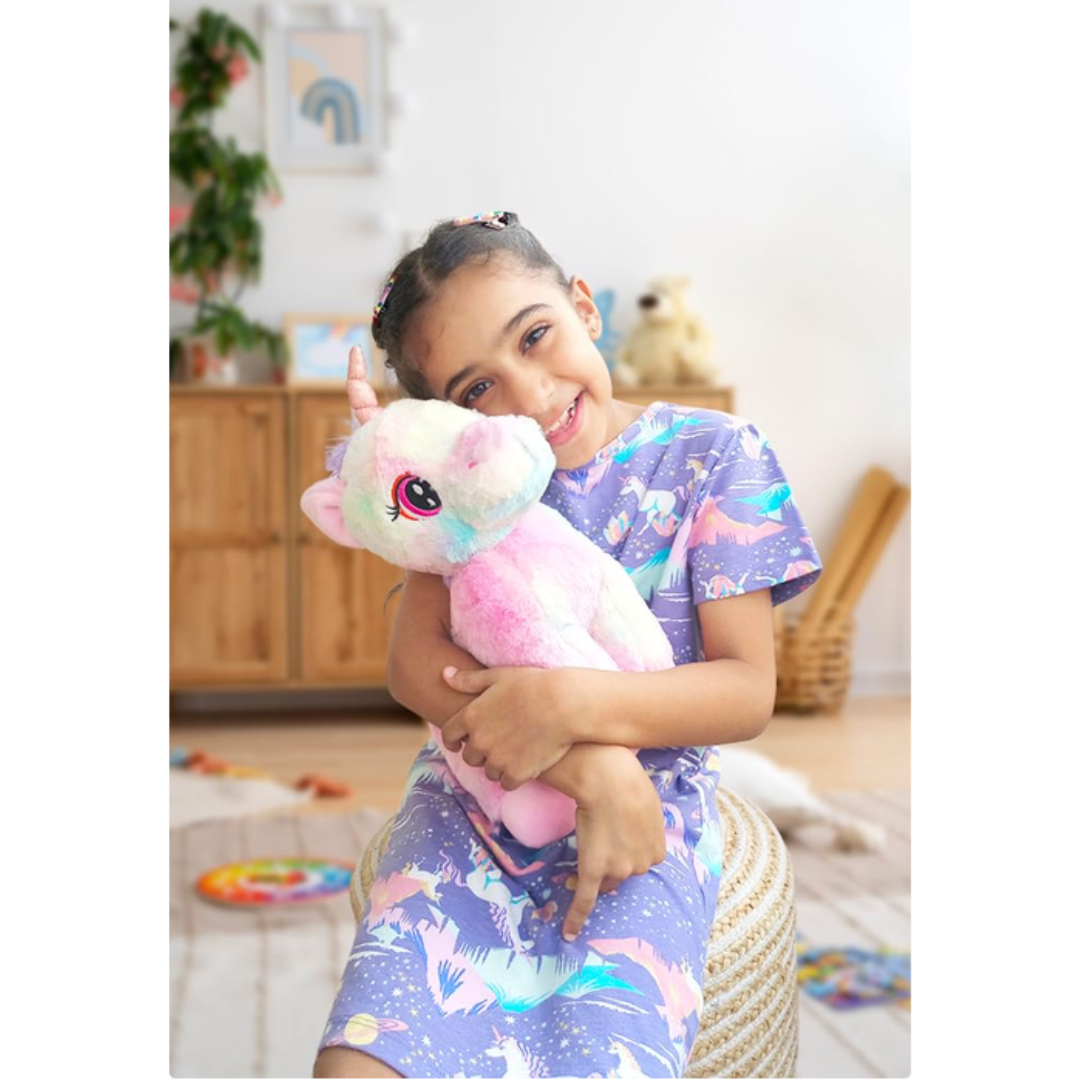 Mirada Unicorn Toy - Light Multi – 40cm