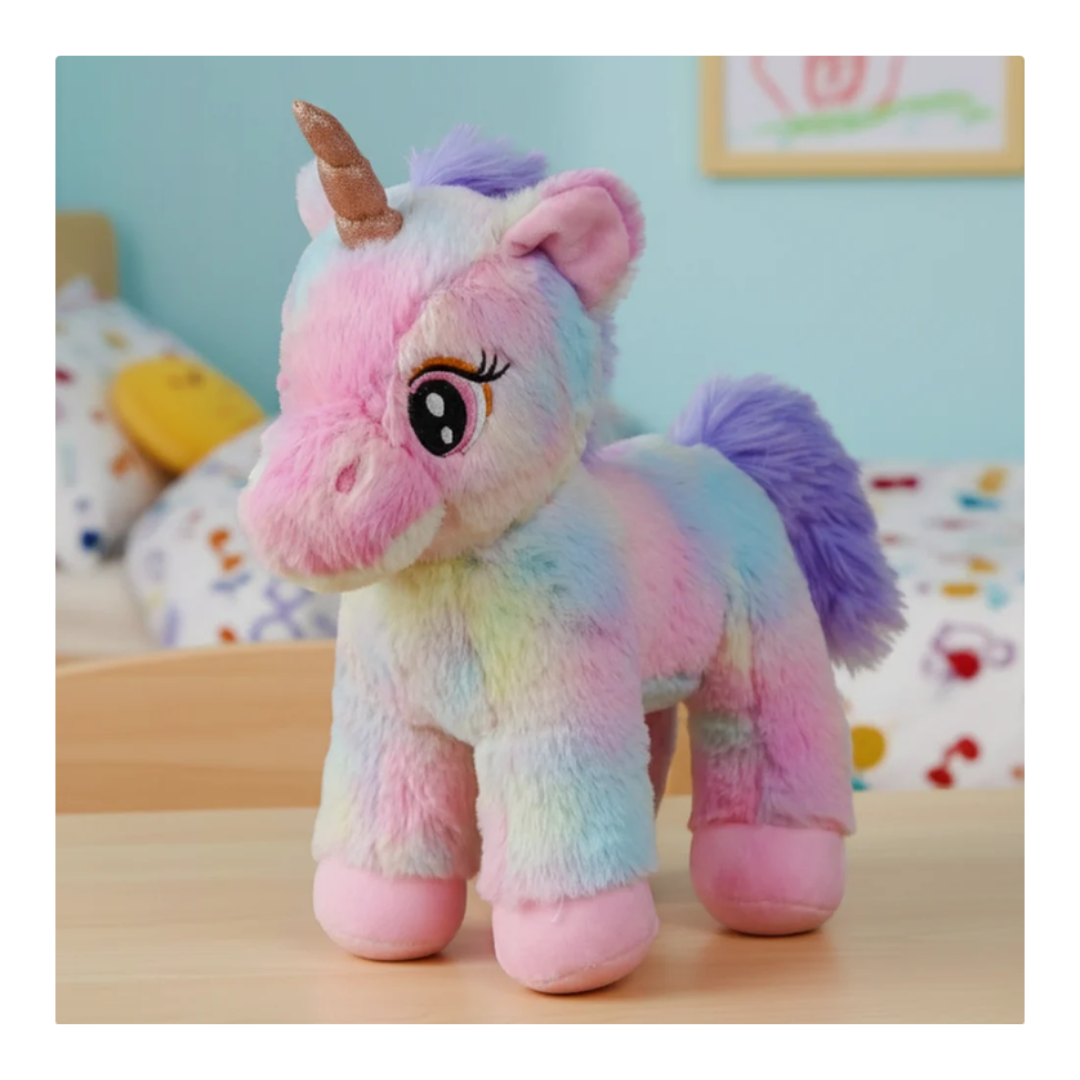 Mirada Unicorn Toy - Light Multi – 40cm