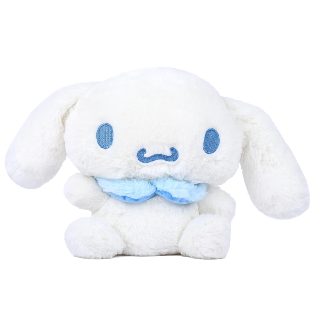 Mirada Sanrio Cinnamoroll Soft Plush Toy – 28cm | Official Licensed Cute White Stuffed Animal for Kids & Girls | Super Soft Cuddly Character Doll | Ideal Gift for Birthday, Valentine & Room Décor
