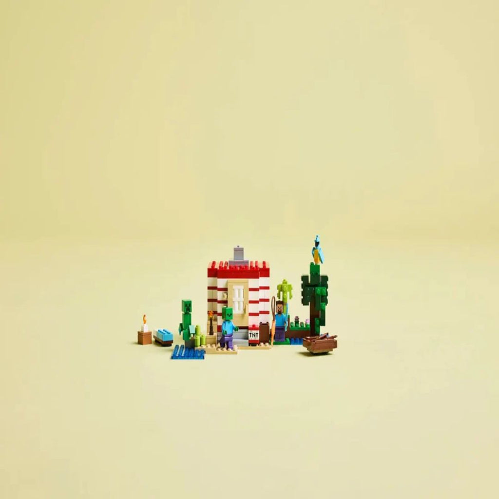 Lego 21275 Minecraft The TNT Jungle House (287 Pieces)