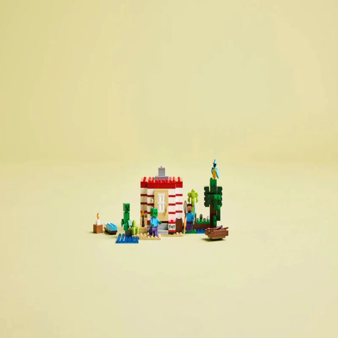 Lego 21275 Minecraft The TNT Jungle House (287 Pieces)
