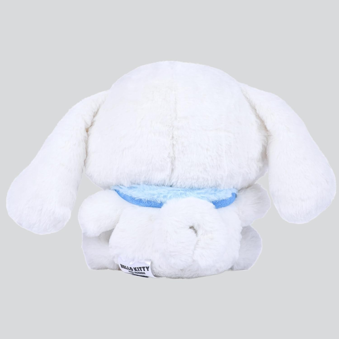 Mirada Sanrio Cinnamoroll Soft Plush Toy – 28cm | Official Licensed Cute White Stuffed Animal for Kids & Girls | Super Soft Cuddly Character Doll | Ideal Gift for Birthday, Valentine & Room Décor