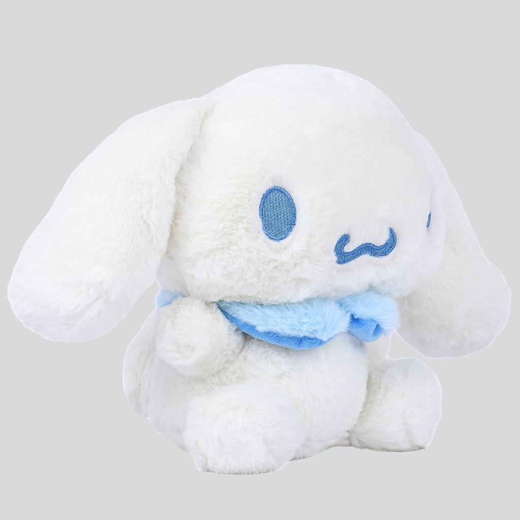 Mirada Sanrio Cinnamoroll Soft Plush Toy – 28cm | Official Licensed Cute White Stuffed Animal for Kids & Girls | Super Soft Cuddly Character Doll | Ideal Gift for Birthday, Valentine & Room Décor