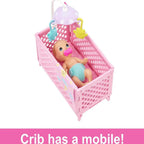 Barbie Skipper Babysitters Inc Dolls & Playset (Pink)