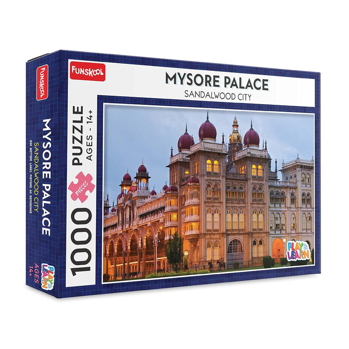 Funskool Play & Learn-Mysore Palace,Educational,1000 Pieces,Puzzle,for 14 Year Old Kids and Above,Toy