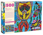 Frank Madhubani Jigsaw Puzzle (500 Pieces) for Adults and Kid Above 10+ Years-Traditional Rangeen Indian Art -Fun & Challenging Brain Booster Games - for Focus and Memory