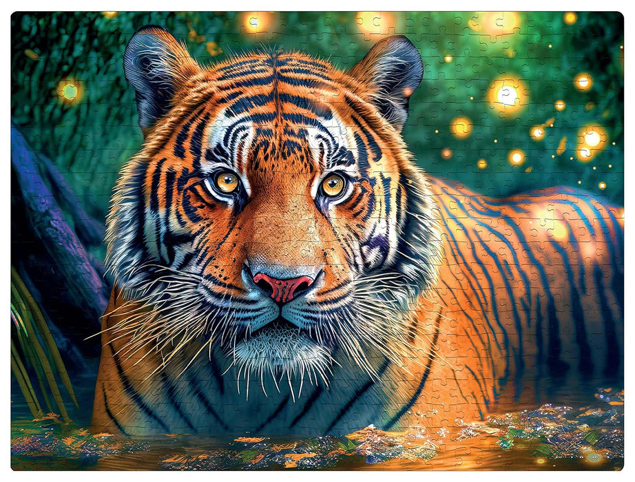 Frank Majestic Tiger Jigsaw Puzzle (250 Pieces) for Kids Above 9+ Years - Fun & Challenging Brain Booster Games | Educational Puzzle for Focus and Memory