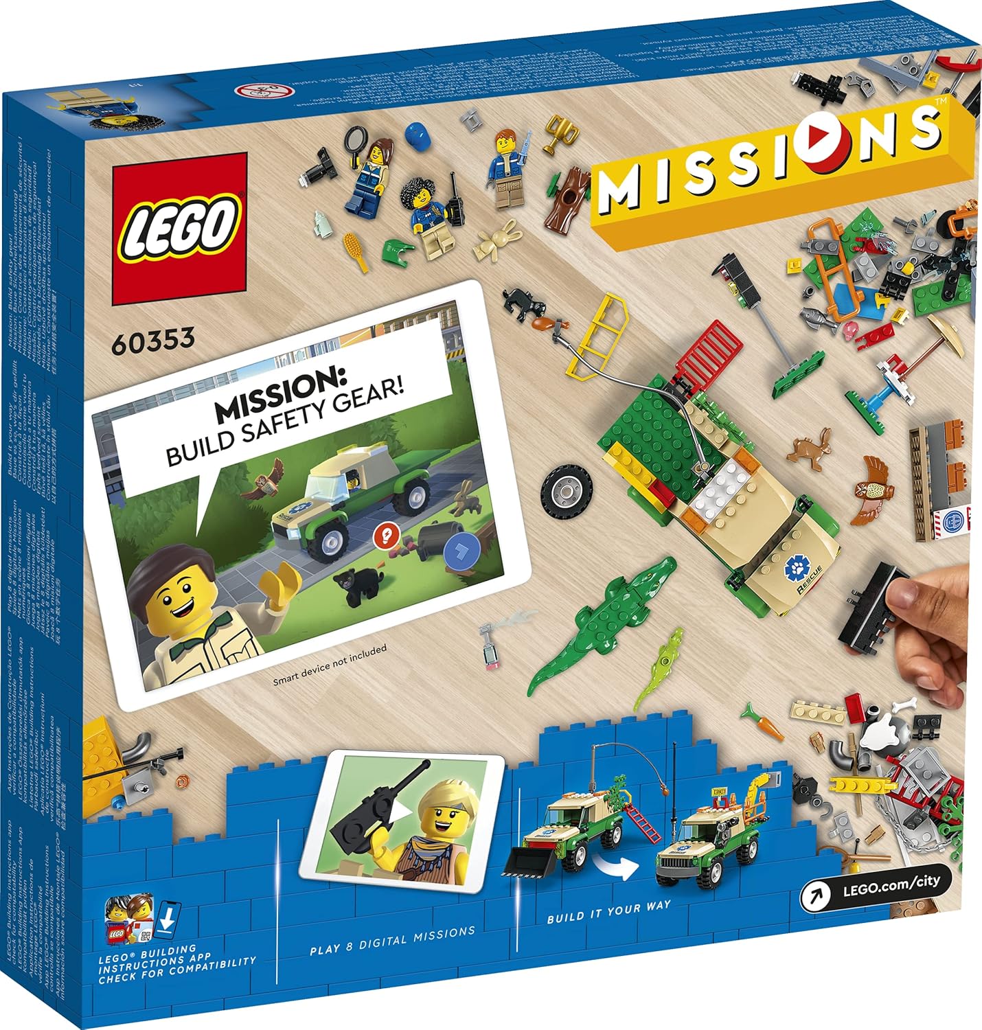 LEGO City Ice Cream Van Police Chase 60314 Building Kit (317 Pieces)