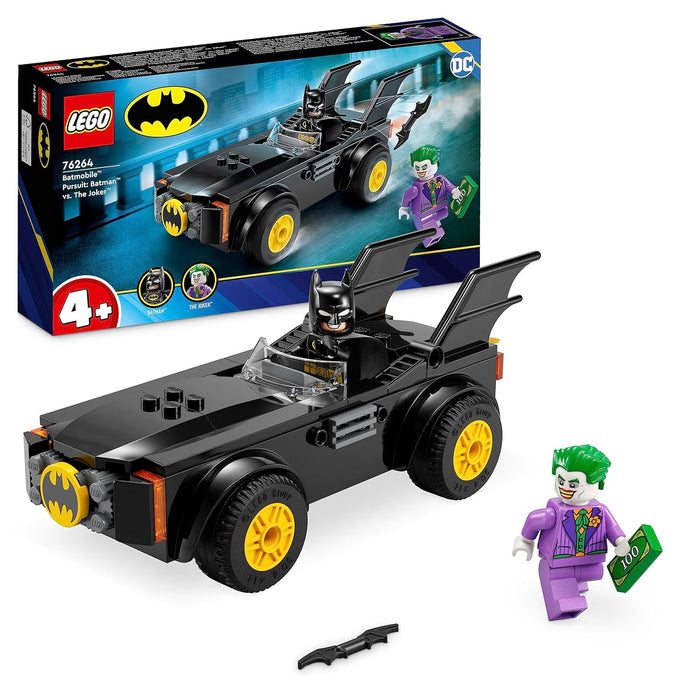 LEGO DC Batmobile Pursuit: Batman vs. The Joker 76264 Building Toy Set (54 Pcs)