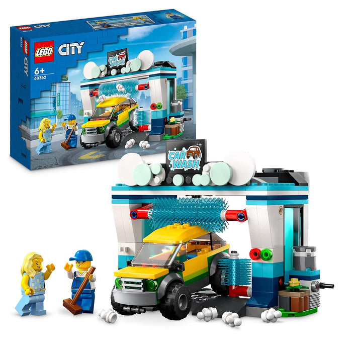 LEGO City Car Wash 60362 Building Toy Set (243 Pieces)