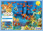 Frank Coral Reef Jigsaw Puzzle (1000 Pieces) for Adults and Kid Above 15+ Years- Realistic Illustrations -Fun & Challenging Brain Booster Games - for Focus and Memory