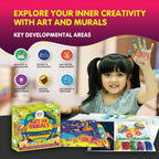 Genius Box Educational Toy for 5+ Year Age: Art and Murals DIY, Activity Kit, Learning Kit, Educational Kit, STEM Toy 16 Activity Kit