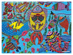 Frank Madhubani Jigsaw Puzzle (500 Pieces) for Adults and Kid Above 10+ Years-Traditional Rangeen Indian Art -Fun & Challenging Brain Booster Games - for Focus and Memory
