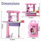 Chanak Beauty Set Suitcase Trolley